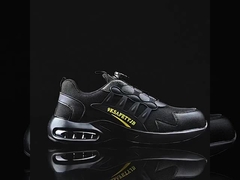 Microfiber veiligheidsschoenen knop veiligheidsschoenen met stalen teen anti-smashing Kevlarr middenzool