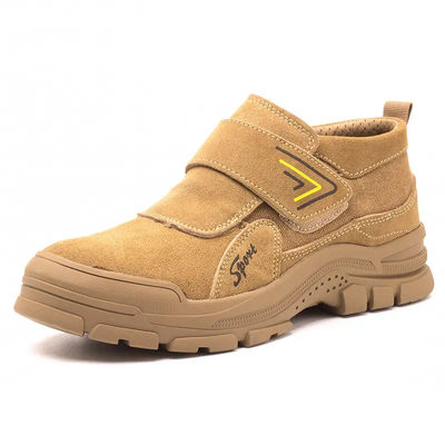 kopen Gele hoge hittebestendige laarzen Unisex Staal Toe Werklaarzen Voor Laswerkers online manufacture