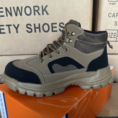kopen Unisex Warehouse Steel Toe Boots Anti-Slip Industrial Work Boots online manufacture