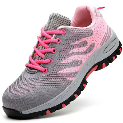 kopen Comfortabele zomer wandelschoenen vrouwen werklaarzen lichtgewicht online manufacture
