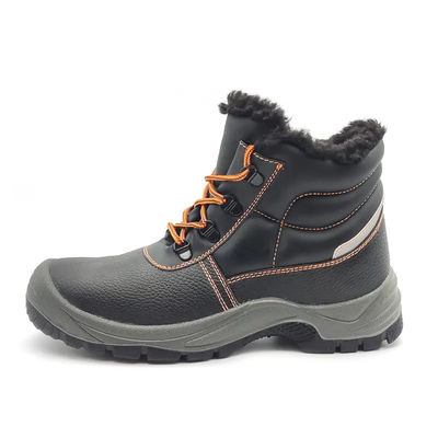 kopen Zwarte winterschoenen Duurzame wol gelijnd waterdichte laarzen Unisex online manufacture