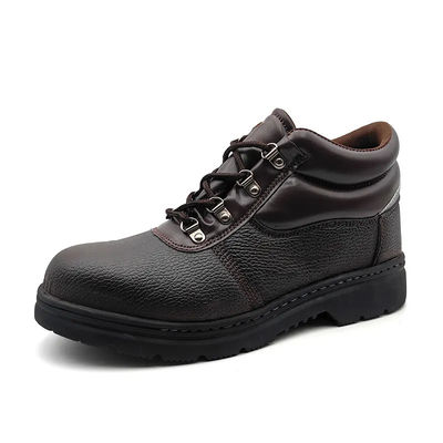 kopen Bruine anti-puncture veiligheidsschoenen Duurzame ijzeren teen schoenen anti-smash online manufacture