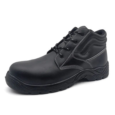 kopen Zwarte Microfiber Lederschoenen S1 Lederschoenen van composiet online manufacture