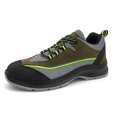 kopen Waterdichte composiet toe Echte leer veiligheidsschoenen Low Cut Casual Work Shoes online manufacture