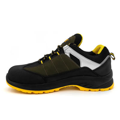 kopen Steel Toe Nubuck Leerschoenen Waterdicht Schokbestendig Schoenen Voor Lopen online manufacture