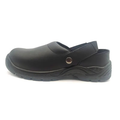 kopen Zwarte stalen teen Keuken schoenen Unisex Restaurant werk schoenen Niet-slip schoenen Schoon Makkelijk online manufacture