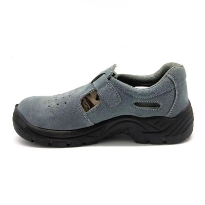 kopen Suede leer mannen veiligheidsschoenen met staal toe en staal plaat online manufacture