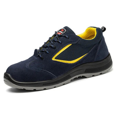 kopen Blauwe sportmodeschoenen waterdichte ortopedische staaltoe-schoenen online manufacture