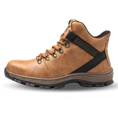 kopen Nubuck leer industriële veiligheid schoenen staal toe cap schoenen voor mannen online manufacture