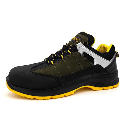 kopen Breathable Industrial Safety Shoes Comfortabele niet-slip zwarte schoenen voor het werk online manufacture