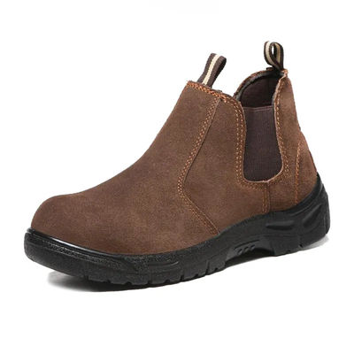 kopen Bruine schoenen tegen elektrische schokken S3 Plastic toe veiligheid schoenen Anti slip online manufacture