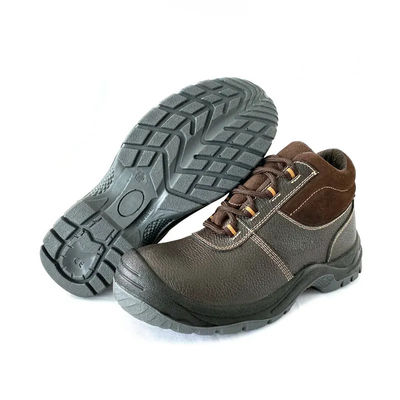 kopen Zwarte staaltoe veiligheidsschoenen Unisex leer staaltoe schoenen ESD online manufacture