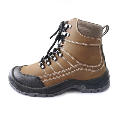 kopen Zware beveiligingswerklaarzen Bruin Mensen waterdichte niet-slip schoenen online manufacture