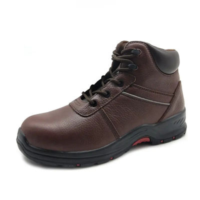 kopen Steel toe mijn veiligheid schoenen Bruin Woodland industriële veiligheid schoenen Unisex online manufacture