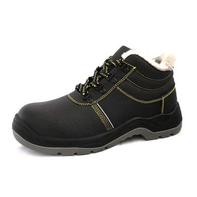 kopen Echte lederen winterschoenen waterdicht warme werkschoenen mannen online manufacture
