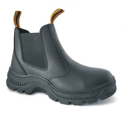 kopen Waterdichte, oliebestendige werklaarzen, zwarte Chelsea Steel Toe werklaarzen. online manufacture