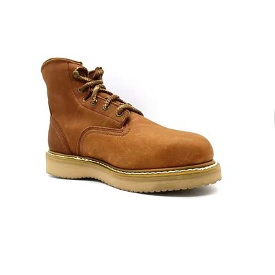 kopen Mensen Flat Sole Werklaarzen Hoog Top Ronde Toe Staal Toe Laarzen Vintage Britse stijl online manufacture
