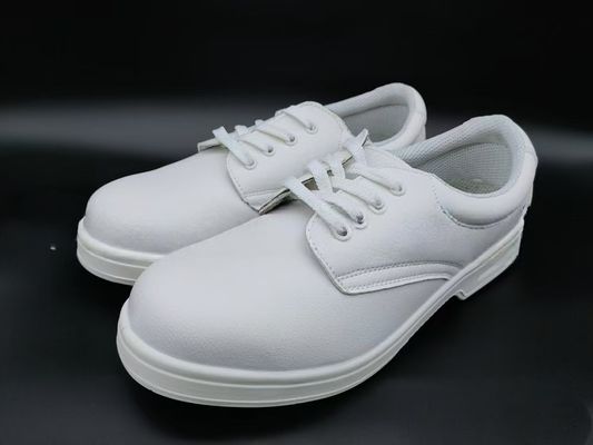 kopen Witte leer verpleegschoenen Duurzame polyurethaanzool schoenen voor mannen en vrouwen online manufacture
