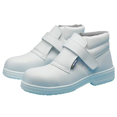 kopen Steel Toe verpleegkundige veiligheid schoenen Anti Smash Mid Top Flat Boots Unisex online manufacture