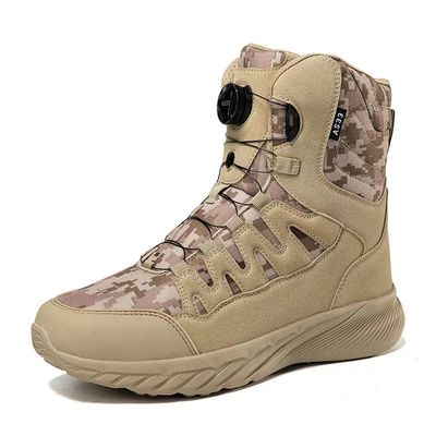 kopen Staaltoe Tactische militaire laarzen Unisex Waterdichte woestijnlaarzen Voor wandelen Outdoor exploratie online manufacture