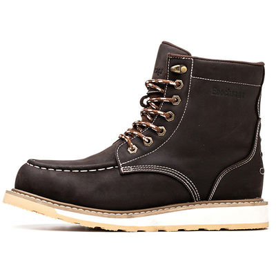kopen Groothandel Nubuck Leer Goodyear Welt Ingenieur Rubber Steel Toe online manufacture