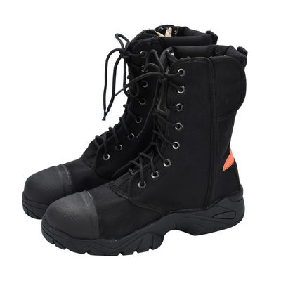 kopen Zwarte werkschoenen met rubberen zool Unisex veiligheidsschoenen online manufacture