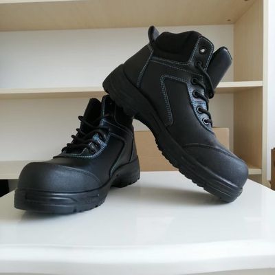kopen Middenzool Kevlar veiligheidsschoenen in echt leer voor OEM-beveiligingswerk online manufacture