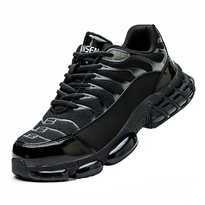 kopen OEM Construction Safety Shoes Microfiber Flyknit Work Shoes Steel Toe Anti Smashing Kevlar TPU Sole Safety Shoes online manufacture