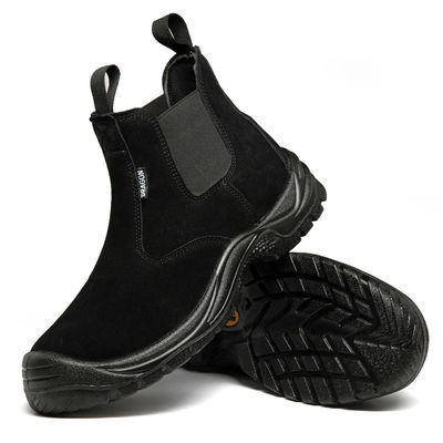 Duurzame mid-cut Chelsea laarzen Unisex staal toe Chelsea werklaarzen