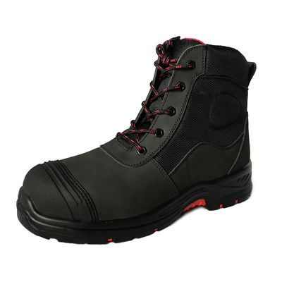 Unisex veiligheidsschoenen voor het lassen Zwarte slijtagebestendige schoenen voor mannen