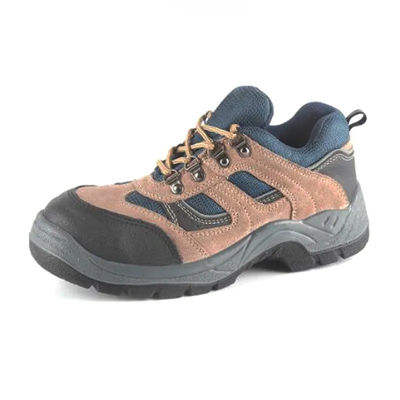 Suede leer Comfortabele veiligheidsschoenen Outdoor Steel Toe Boots Bruin