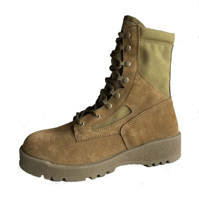 Kleur Desert Combat Boots Anti Slip Rubber Sole Outdoor Training Boots