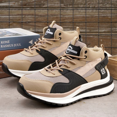 Lichte werkschoenen Kevlar Anti-proof Safety Sheos Novel Modieus Mens Comfortabele veiligheidsschoenen Praktisch