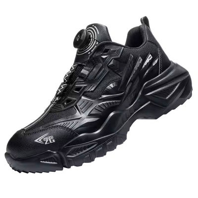 Industriële Veiligheidsschoenen BOA Draaiknop Werkschoenen EVA Zool TPU Vliegbrei Schoenen Kevlar Middenzool Anti-doorsteek Stalen Neus Anti-smash