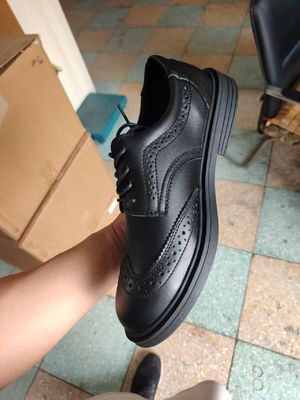 Comfortabele veiligheidsschoenen Veiligheidsschoenen van rundleer Stalen neus voor heren Veiligheidsschoenen Kevlar werkschoenen Werkschoenen met rubberen zool